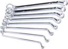 Wilmar Corp. Performance Tool 8 Piece Offset Metric Box Wrench Set