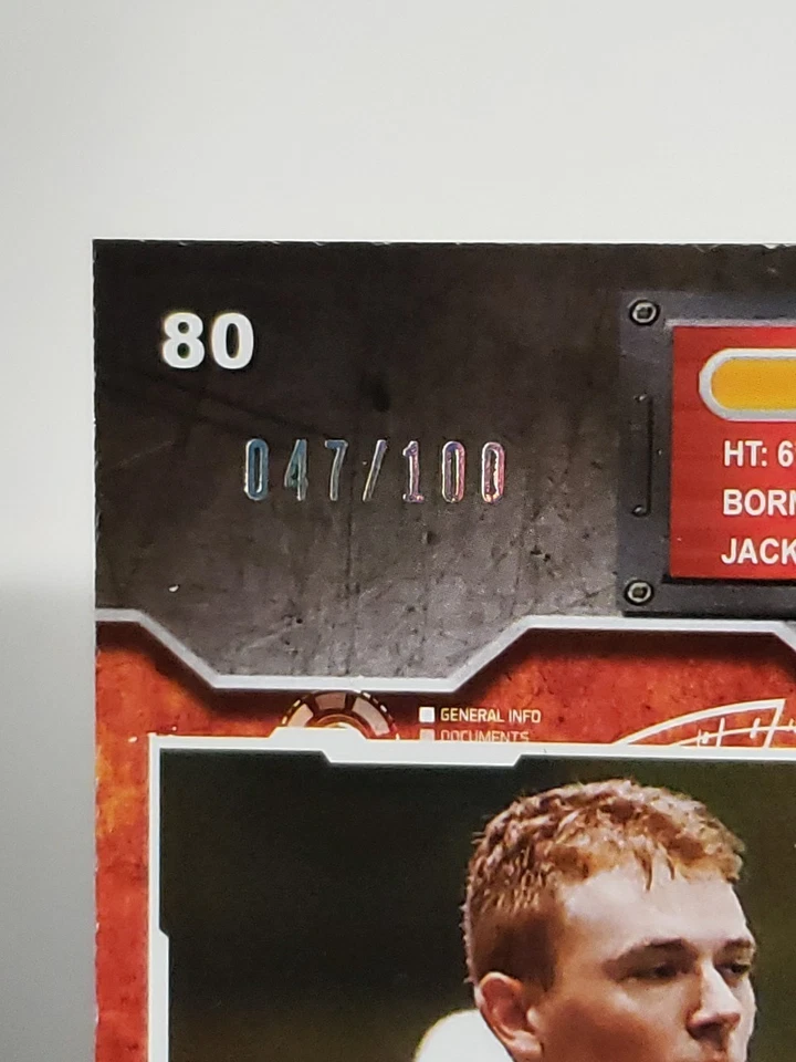 2021 Skybox Metal Universe Champions PMG Orange /100 Mac Jones Rookie RC - Image 3 of 3