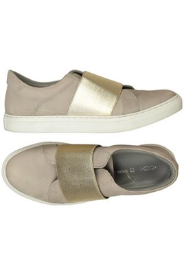 Cox Halbschuh Damen Slipper feste Schuhe Gr. EU 38 Leder Mehrfarbig #jd5ae2k