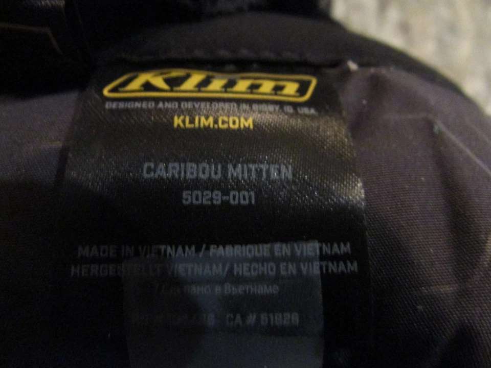 KLIM CARIBOU Snowmobile Snow Winter MITTENS - medium Foto 3 de 3