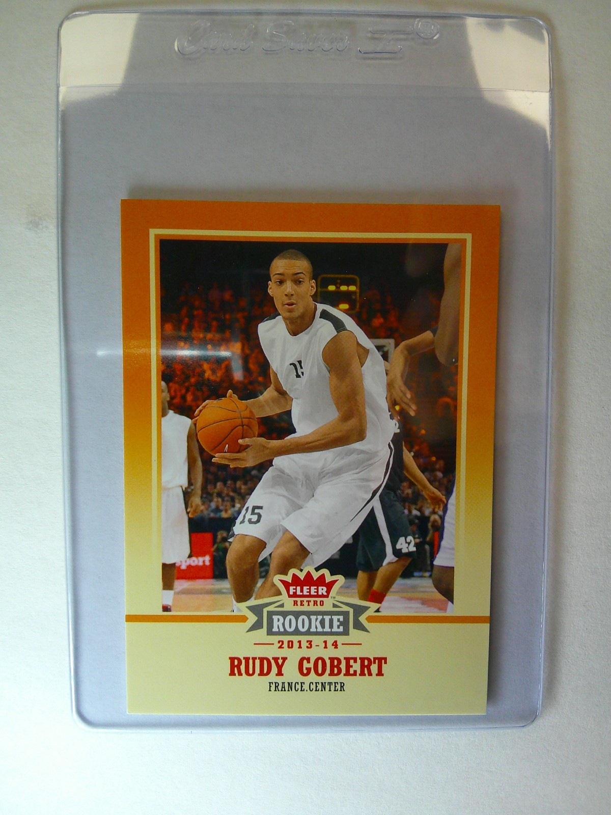 2013-14 Fleer Retro #55 Rudy Gobert - MINT - PACK FRESH 🔥