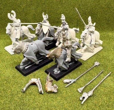 Warhammer Chevalier Bretonnien Quête/Graal (Métal/Plastique) OOP 2002 - Non Monté, Non Peint