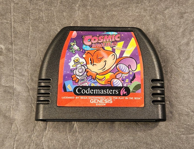 Cosmic Spacehead (Sega Genesis) CARTRIDGE ONLY Tested Works FREE SHIPPING