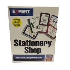 Vintage Expert Software Stationery Shop Windows 95  3.1 New Sealed 1996