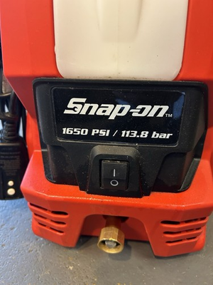 #ad Snap on Tools 870905 1650 PSI 12 Amp Corded Pressure Washer $49.99