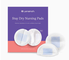 Lansinoh Stay Dry Disposable Nursing Pads, 200 Count Damaged Box