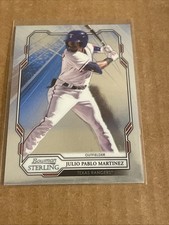 2019 Bowman Sterling Prospects #BPR-39 Julio Pablo Martinez Texas Rangers