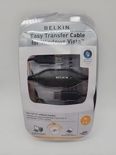 Belkin Easy Transfer Cable for Windows Vista NEW IN BOX XP USB Computer Cord
