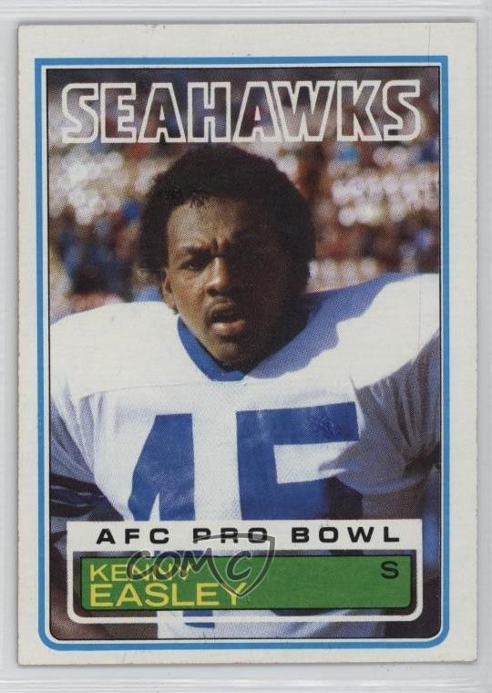 1983 Topps Kenny Easley #384 HOF 7rf