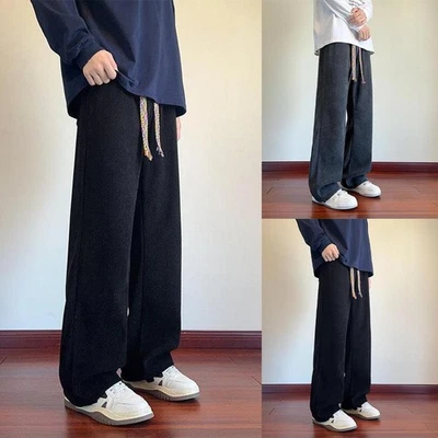 Street Fashion Streetwear Herren Jogginghose Loose Fit Hose Polyesterstoff - Bild 1 von 4