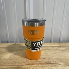 YETI Rambler 20 oz Stackable Cup King Crab Orange Limited Edition Retired