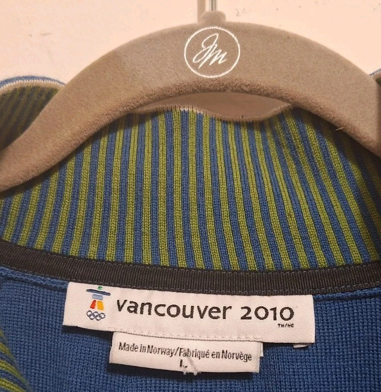 Vintage Dale Of Norway Sweater Size L Vancouver Olympics 2010 Snowflake Wool - Image 4 of 4