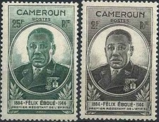 Timbres Personnages (Eboué) Cameroun (Colonies Fr.) 274/275 ** - 86898GB