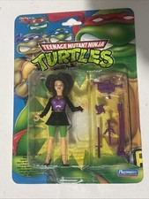 TMNT Action Figure, April the Ravishing Reporter!, 1992 Playmates 