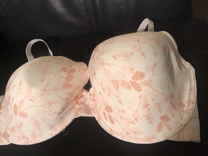 Tahari Bra Women 42D Light Pink Lined Underwired Bra
