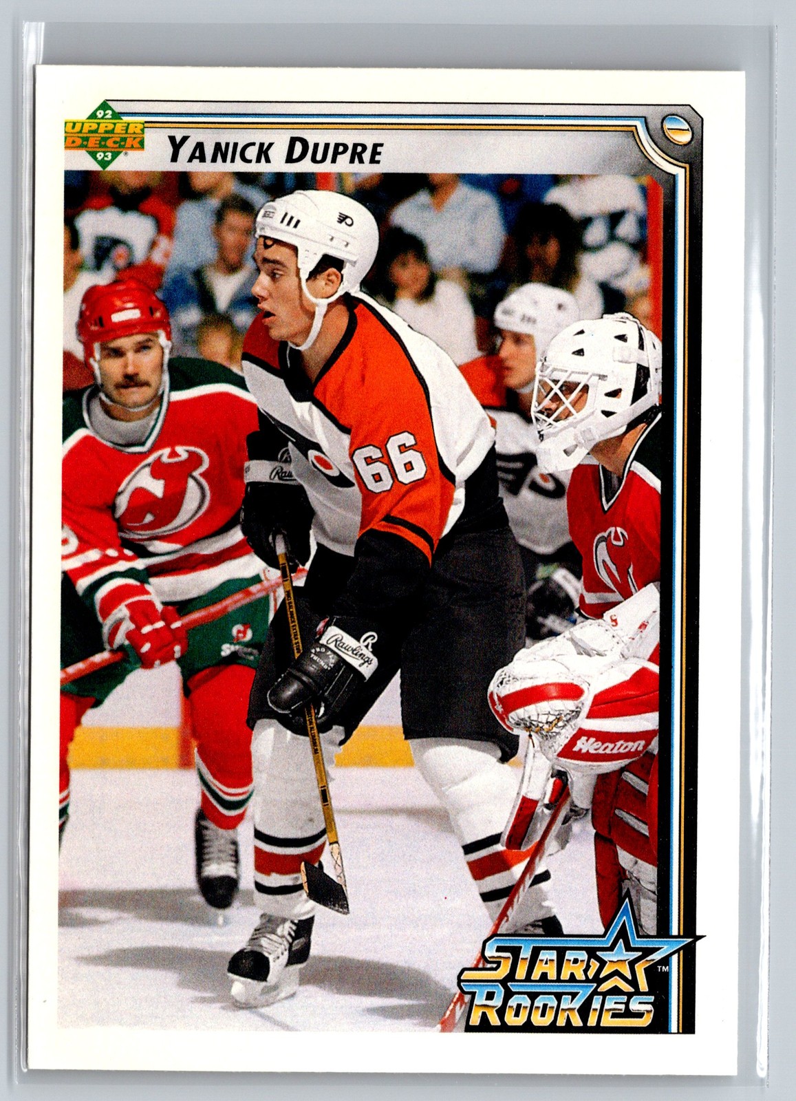 1992-93 Upper Deck #421 Yanick Dupre Philadelphia Flyers