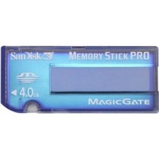 SanDisk 4 GB Memory Stick PRO SDMSV-4096-A10 