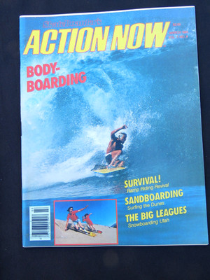 Skateboarder's ACTION NOW Magazine #8 March 1981 BMX, Skate, Surf,  BLONDIE Pics
