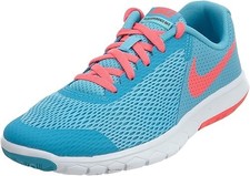 Nike Kids Flex Experience RN 5 GS Chlorine Blue/Racer Pink Running Shoe 6 Kids