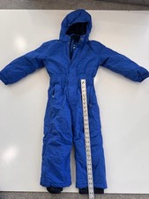 Tuta da neve bambino montagna magazzino blu 5/6 anni
