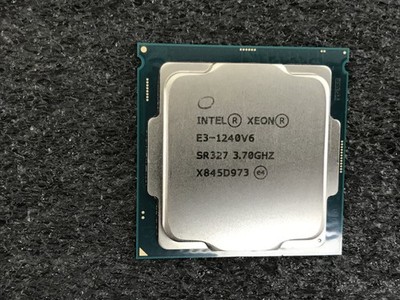 Intel Xeon E3-1240V6 3.70GHZ 4-Core CPU Processor SR327 LGA 1151 - CPU176A
