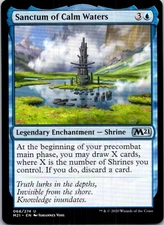 Sanctum of Calm Waters 68 U Core Set 2021 LP Magic The Gathering