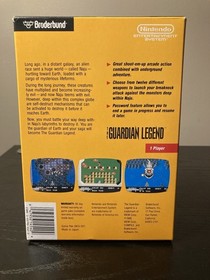 The Guardian Legend Nintendo NES 1989 Authentic Tested & Working