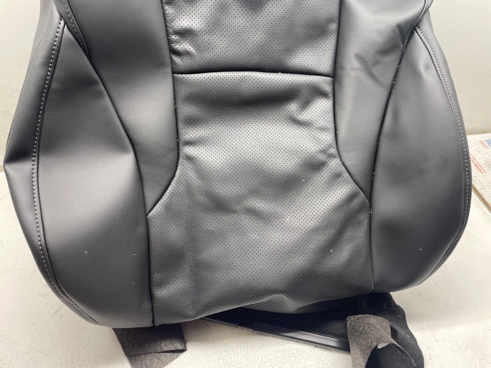 OE BLACK LEATHER FRONT LEFT UPPER DRIVER SEAT CUSHION FOR 2023 2024 HONDA ACCORD - Image 3 of 4