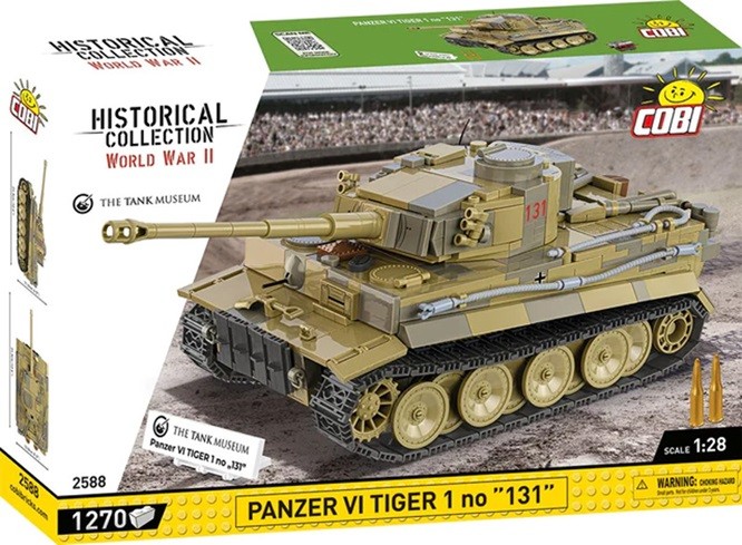 Cobi 2588 - HC WWII - Tank VI Tiger I No.131 - New