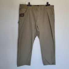 Wrangler Riggs Workwear Pants 48x30 Mens Cargo Ripstop Carpenter Khaki Utility