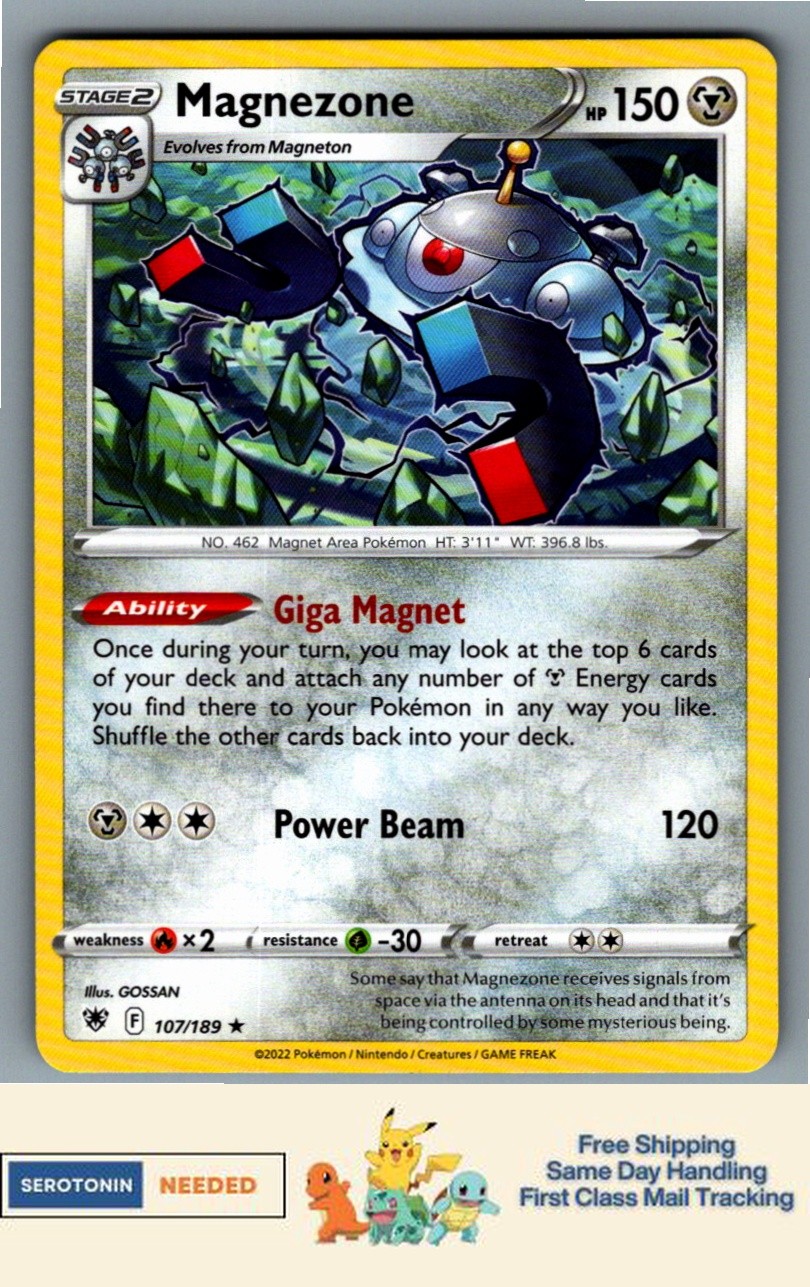 Magnezone #107/189 - Deck Exclusives - Pokemon TCG - 4928