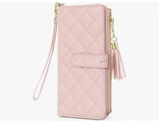 RFID Blocking Passport Holder for Travel Essentials, Waterproof NEW pink