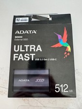 Adata SE800 External SSD USB 3.2 Gen 2 USB-C 512 GB