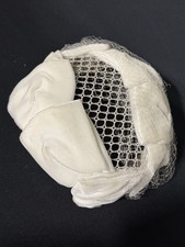 Vintage White Netted Ladies Hat