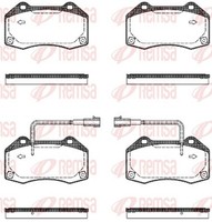 Bremsbelagsatz Scheibenbremse Remsa 1113.10 FüR 500 595 695 500C Abarth 595C 312