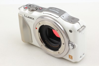 N MINT] Panasonic LUMIX DMC-GF5 white w/ Olympus 9mm f8.0