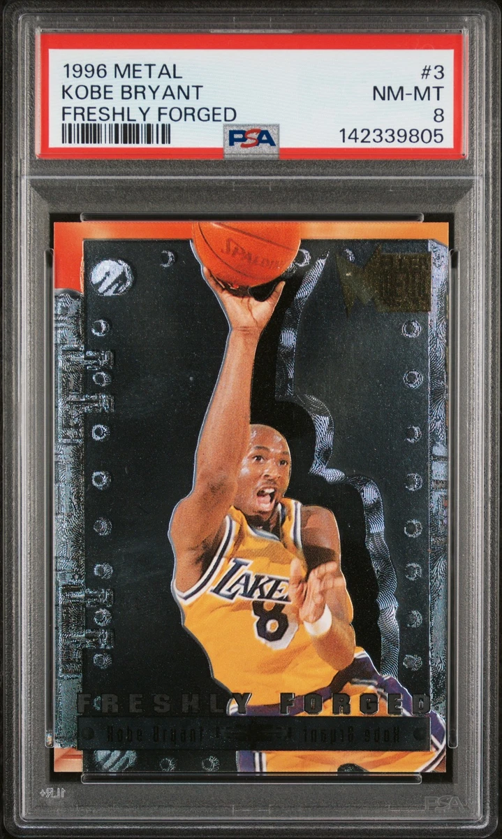 Kobe Bryant Basketball Grade 8 Rookie Sports Trading Cards