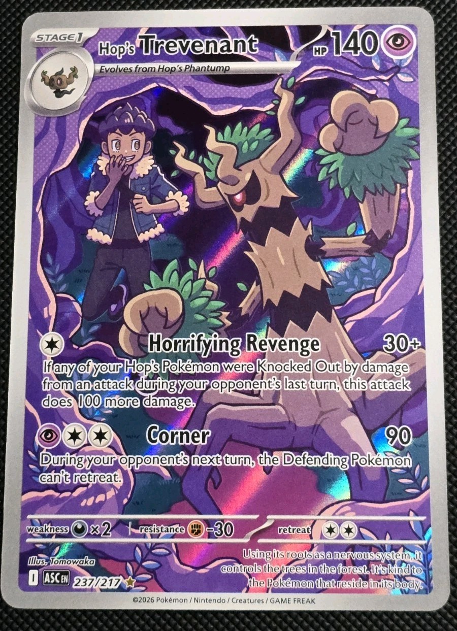Hop's Trevenant 237/217 Me: Ascended Heroes Holo