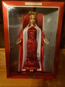 new years barbie 2000
