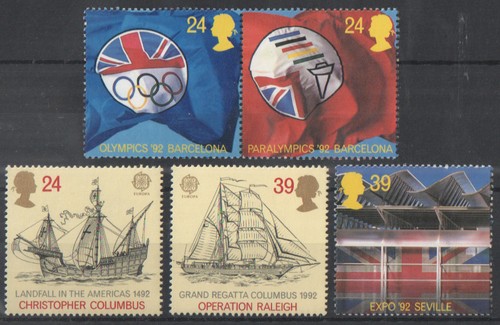 1992 Royal Mail Commemorative Sets MNH. Sold separately & as full year set. - Picture 5 of 11