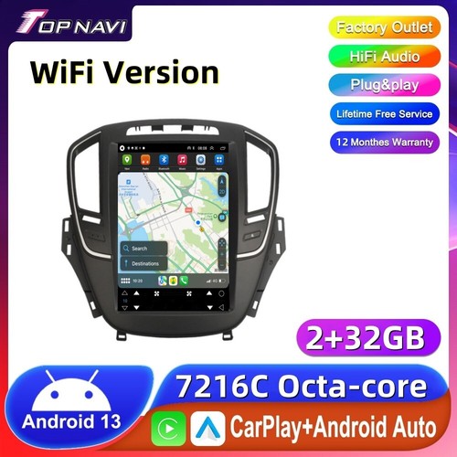 Lettore video auto 12,8" per Buick Regal 2013-2022 radio SWC DSP Carplay BT Music - Foto 33 di 42