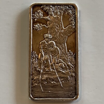 1974 1st Annual Fathers Day, 'Under the Oak Tree', 1 tr oz .999