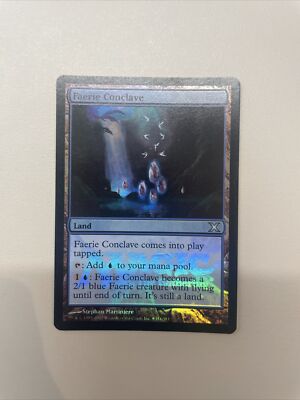Faerie Conclave - Tenth Edition FOIL Excellent Magic MTG