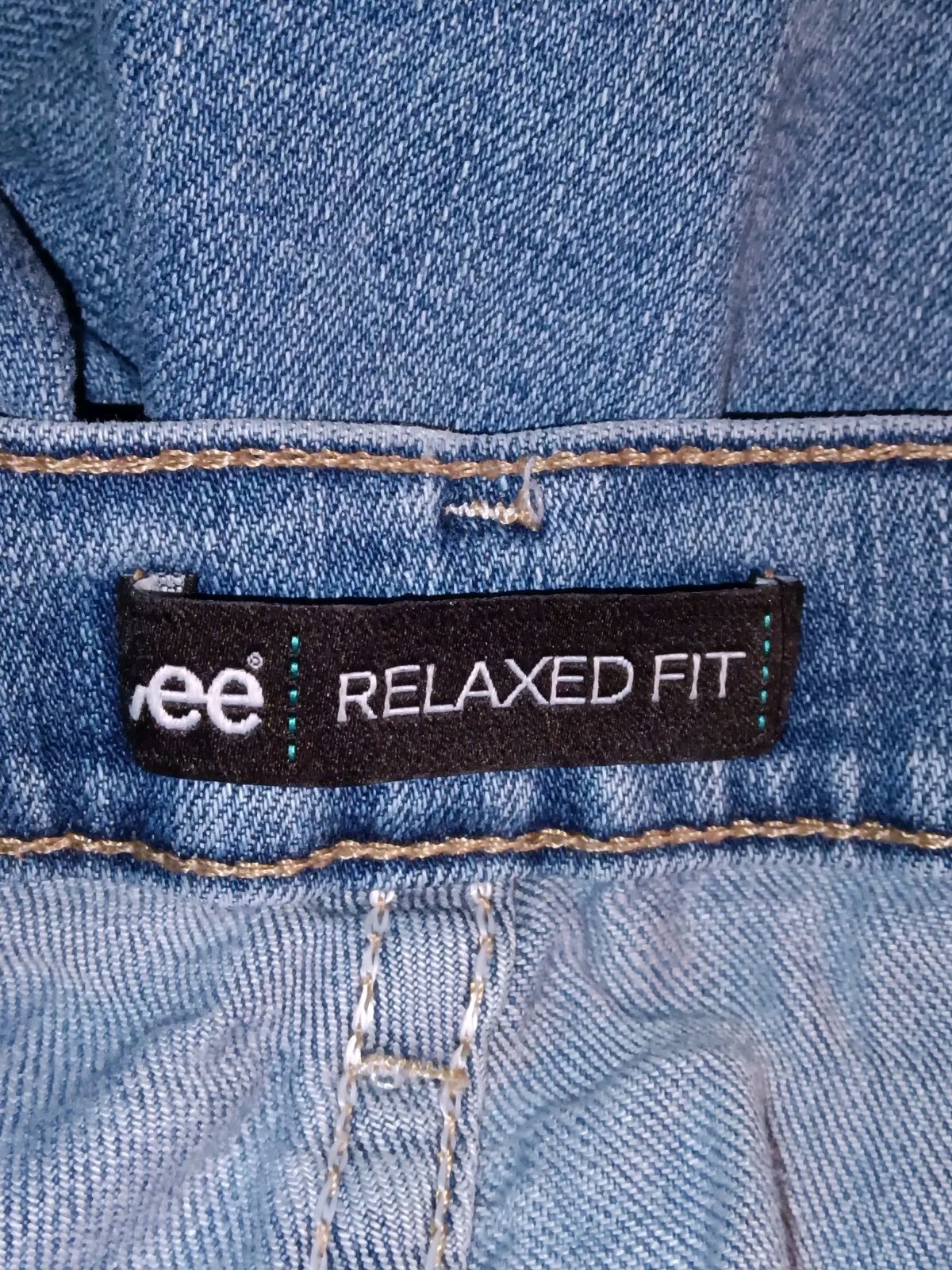 Lee Jeans Relax Fit Women's Petite 8p Straight Leg Mid-rise Classic Casual