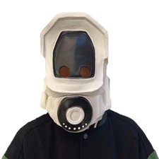 Halloween Cameraman Latex Mask Horror Realistic Fun Costume Cosplay Props Adult