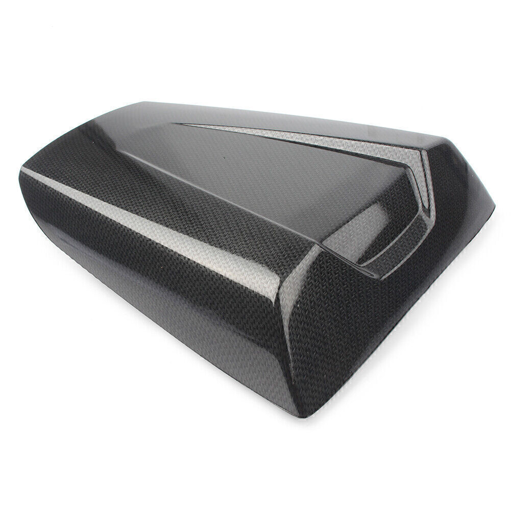 Carbon Fiber Look Rear Passenger Seat Cowl Cover For SUZUKI SV650