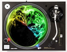 SMOKE AROUND THE CLOCK - DJ SLIPMAT 1200's or any turntable, LP record player