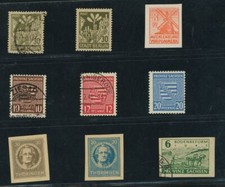 Sow. Équipage SBZ lot timbres neufs / inutilisés / oblitérés, tous testés