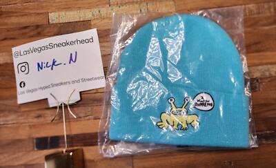 Supreme Daniel Johnston Beanie (turquoise) DS Hat, Cap Mens