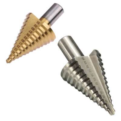 YYWEi HSS Stufenbohrer 5–35 Mm – Titanbeschichtet, 13 Stufen, 2 Schneiden, Für Metall, Holz & Kunststoff, Kegelbohrer YYWEi HSS Stufenbohrer 5–35 Mm – Titanbeschichtet, 13 Stufen, 2 Schneiden, Für Metall, Holz & Kunststoff, Kegelbohrer